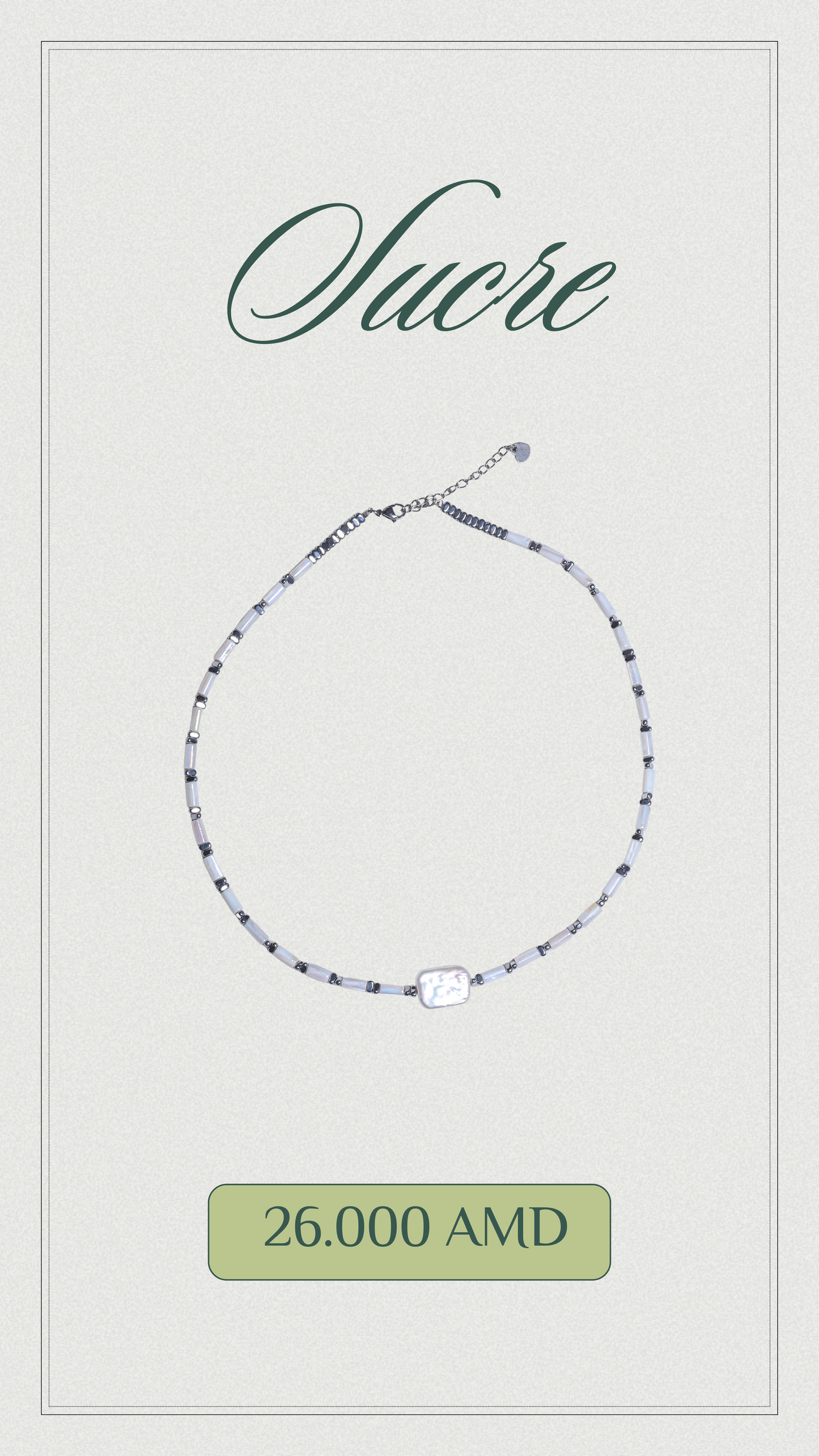 sucre necklace