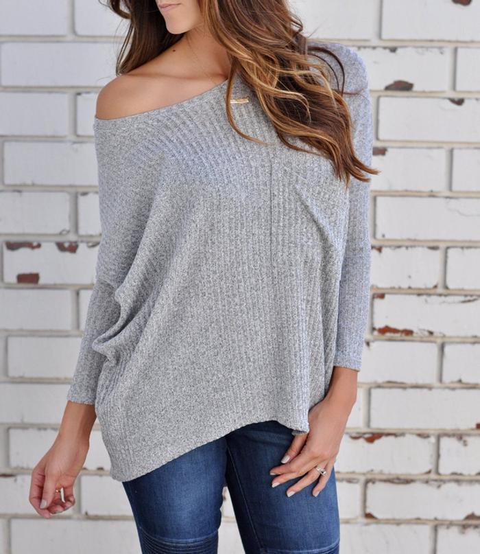 Oversized knitwear