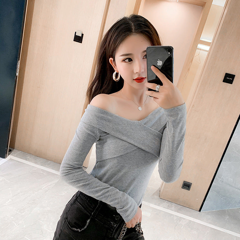 Off-the-shoulder comfort knits for everything