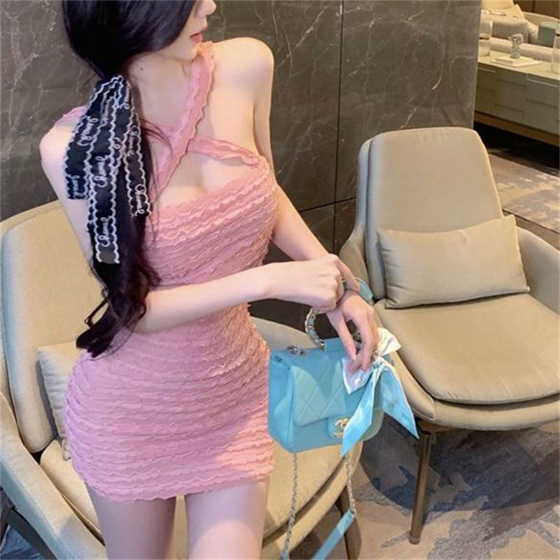 Women's Fashion Personality Sexy Suspender Dress