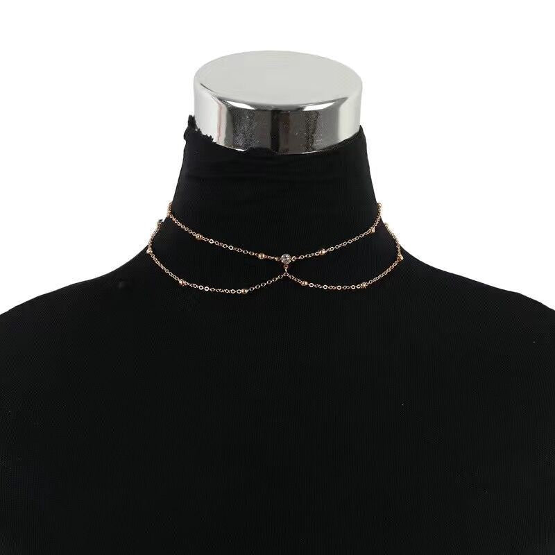 Three-dimensional Bikini Back Chain Accessory