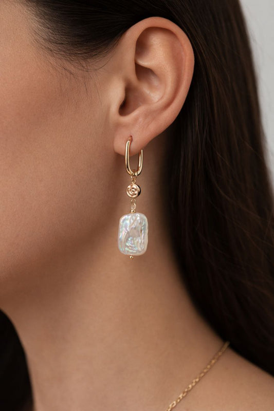 Handmade Baroque Pearl style Earrings – Freshwater Pearl Jewelry | Armenia