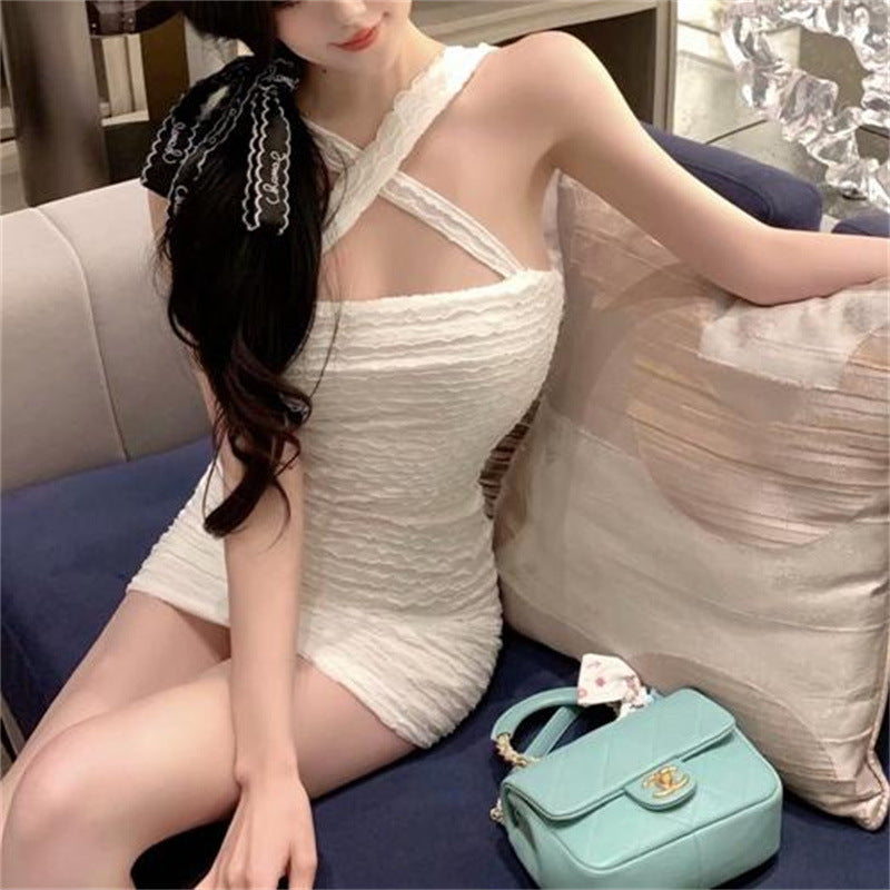 Women's Fashion Personality Sexy Suspender Dress