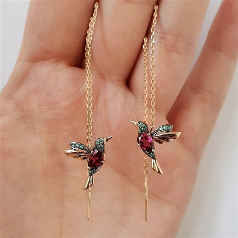 New Cute Little Bird Womens Earrings