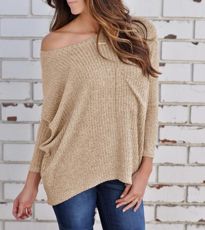 Oversized knitwear
