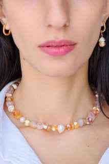 Yellow jewelry set