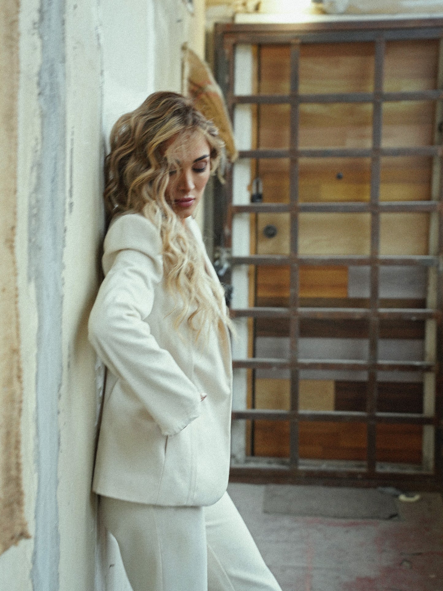 Tailored Cotton Blazer – Sculpted Women's Blazer | Armenia