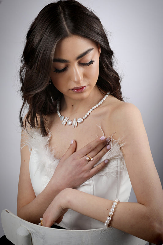 Freshwater Pearl Necklace  | Handmade Jewelry Armenia