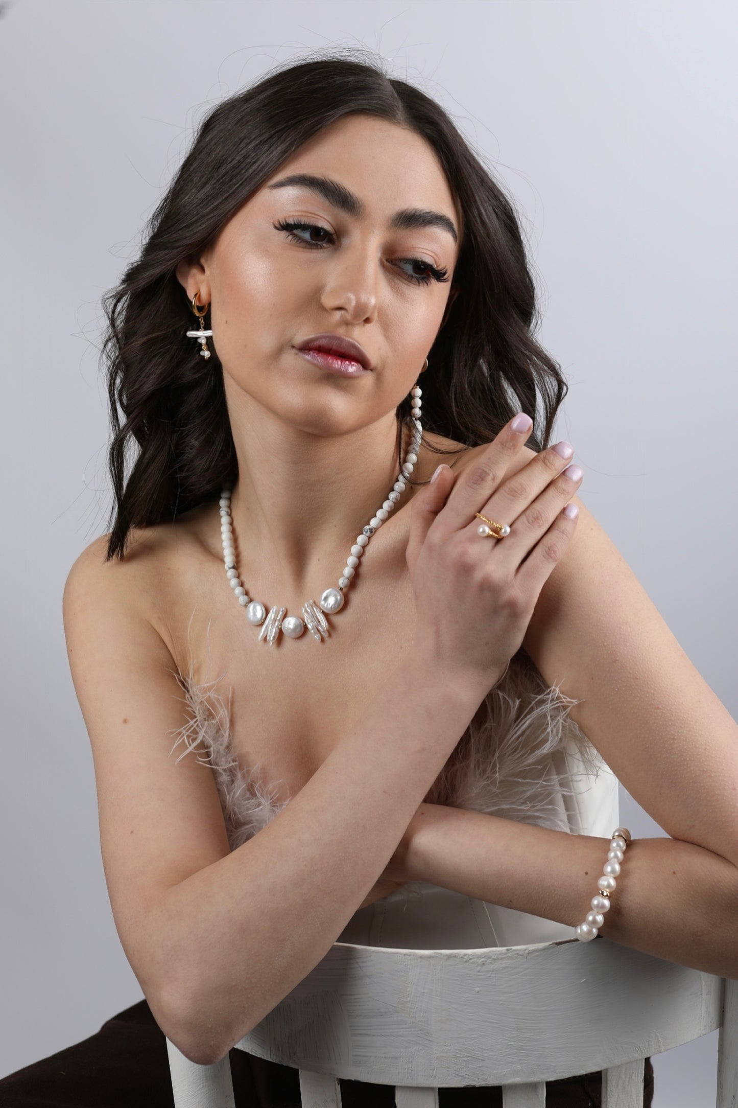 Freshwater Pearl Necklace  | Handmade Jewelry Armenia
