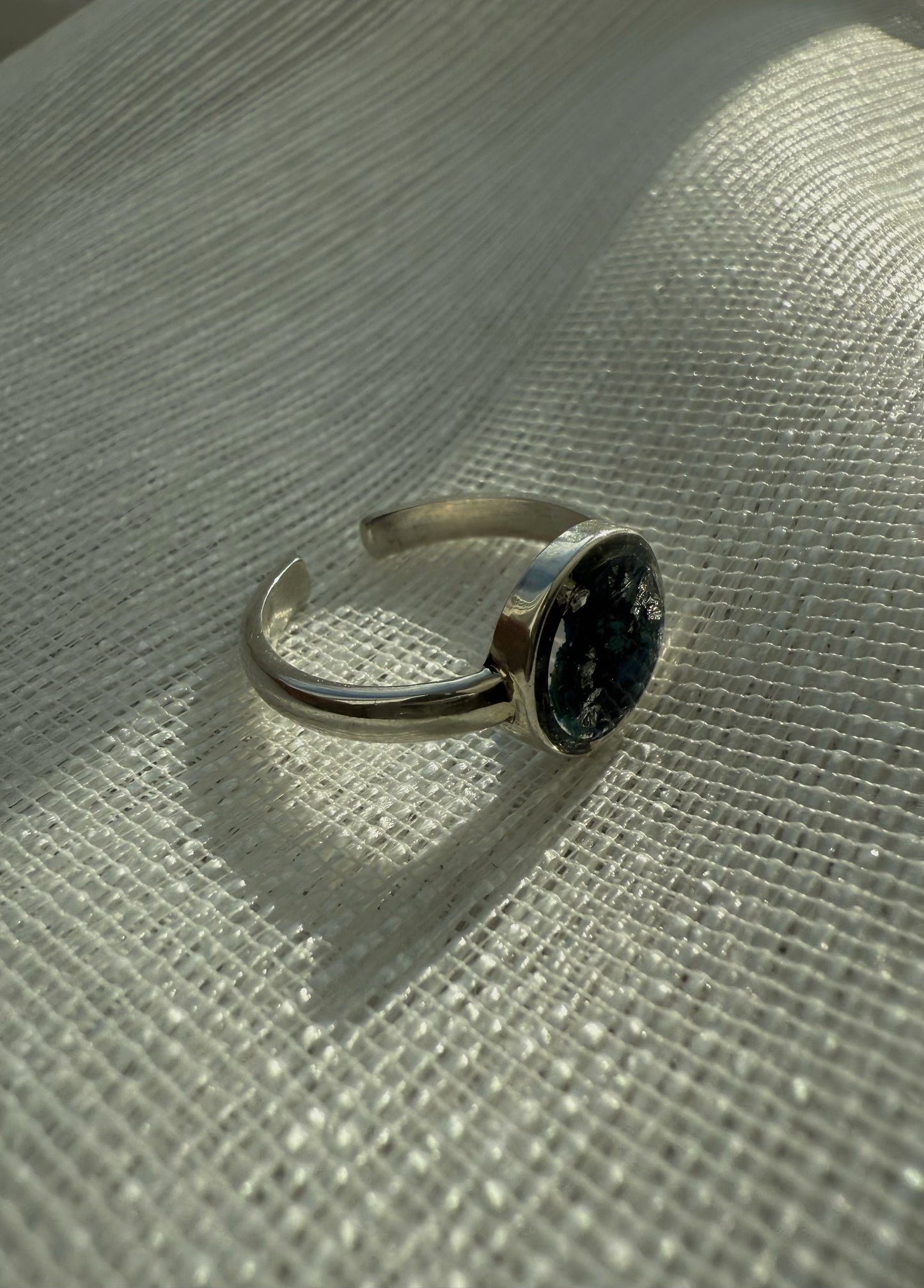 Handmade Floral Ring – 925 Sterling Silver with Natural Petals | Armenia