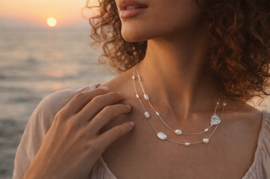Natural & Baroque Pearl Necklace – Handmade Elegant Jewelry | Armenia