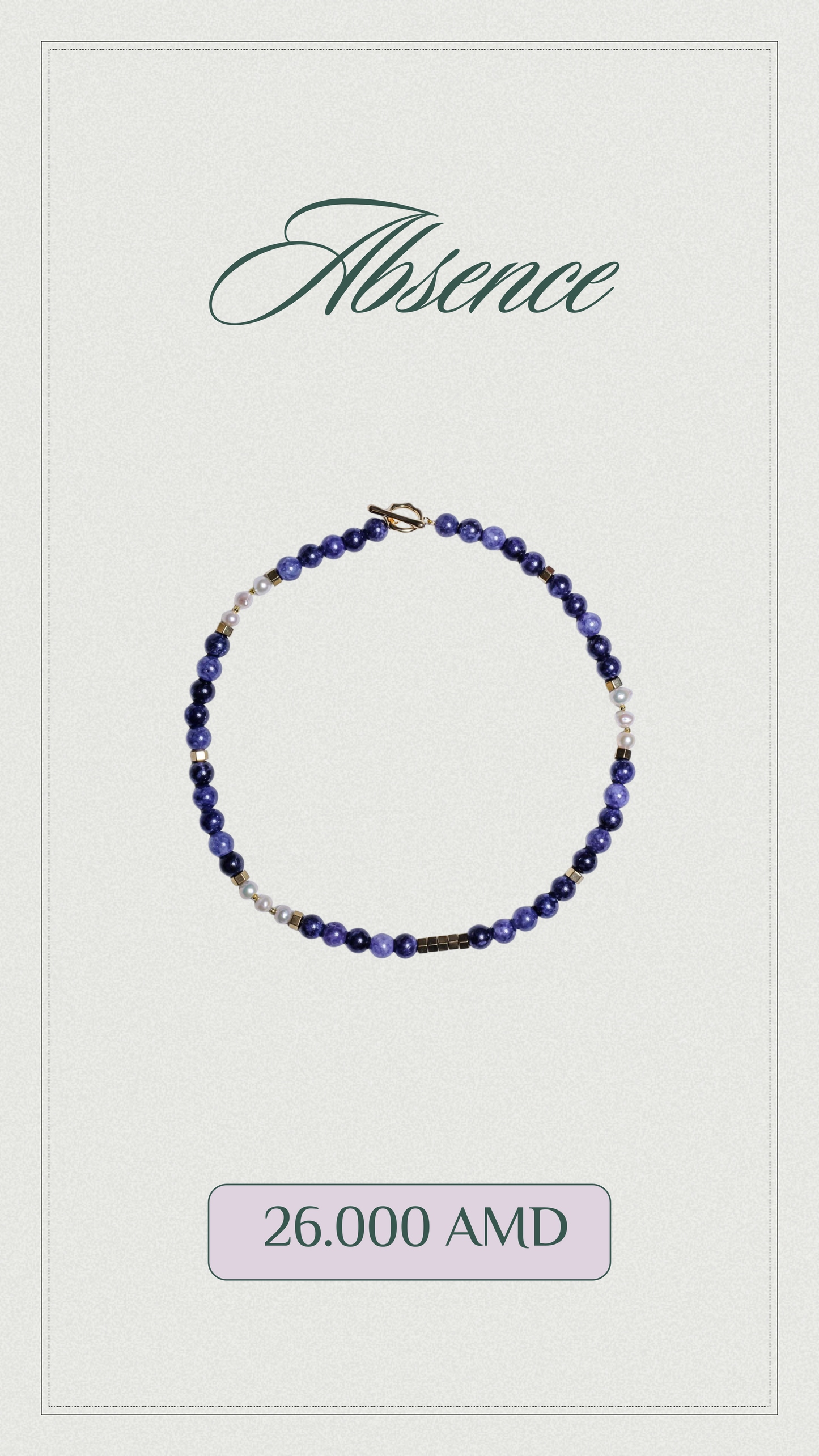 Absence necklace