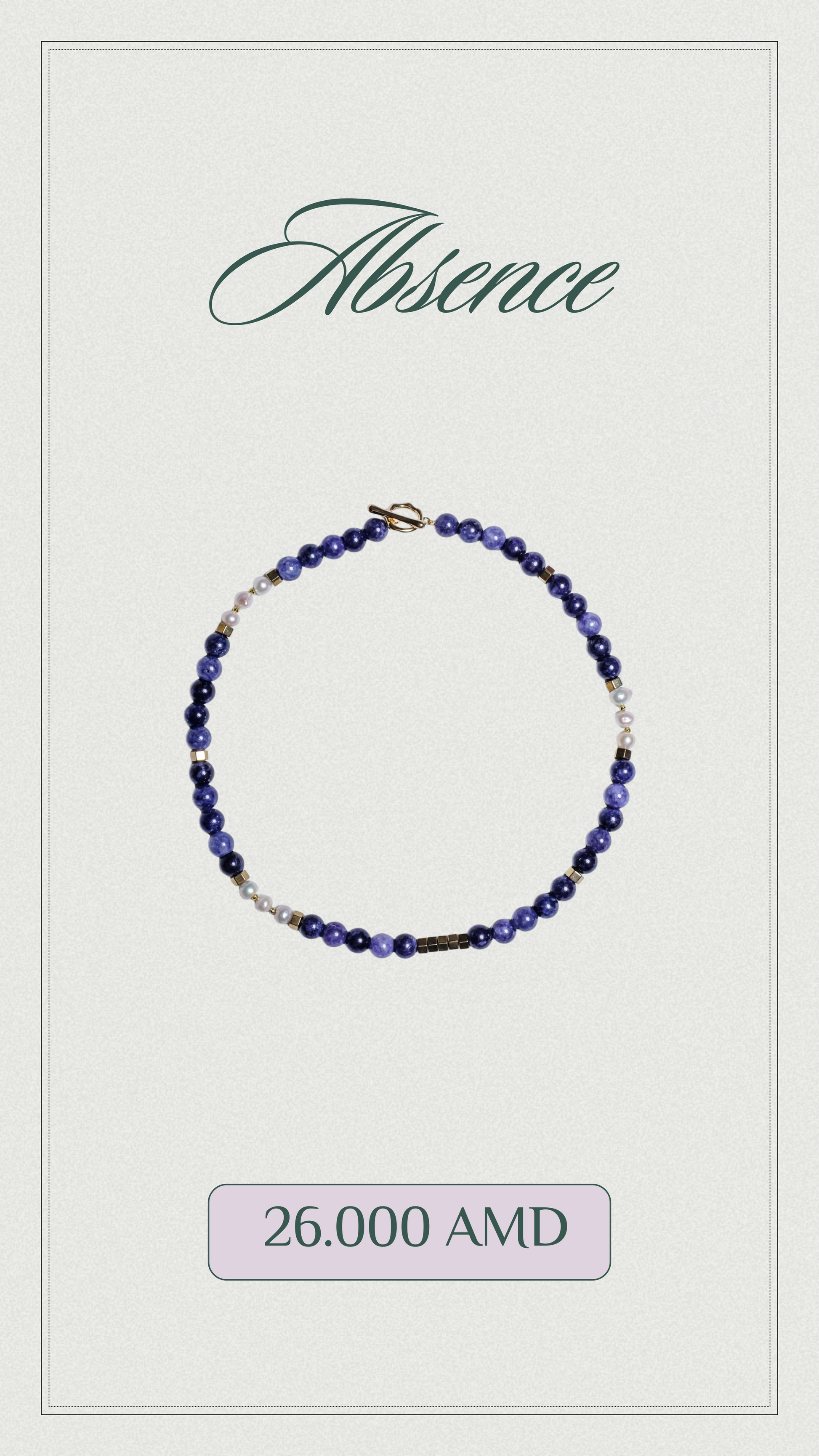 Absence necklace