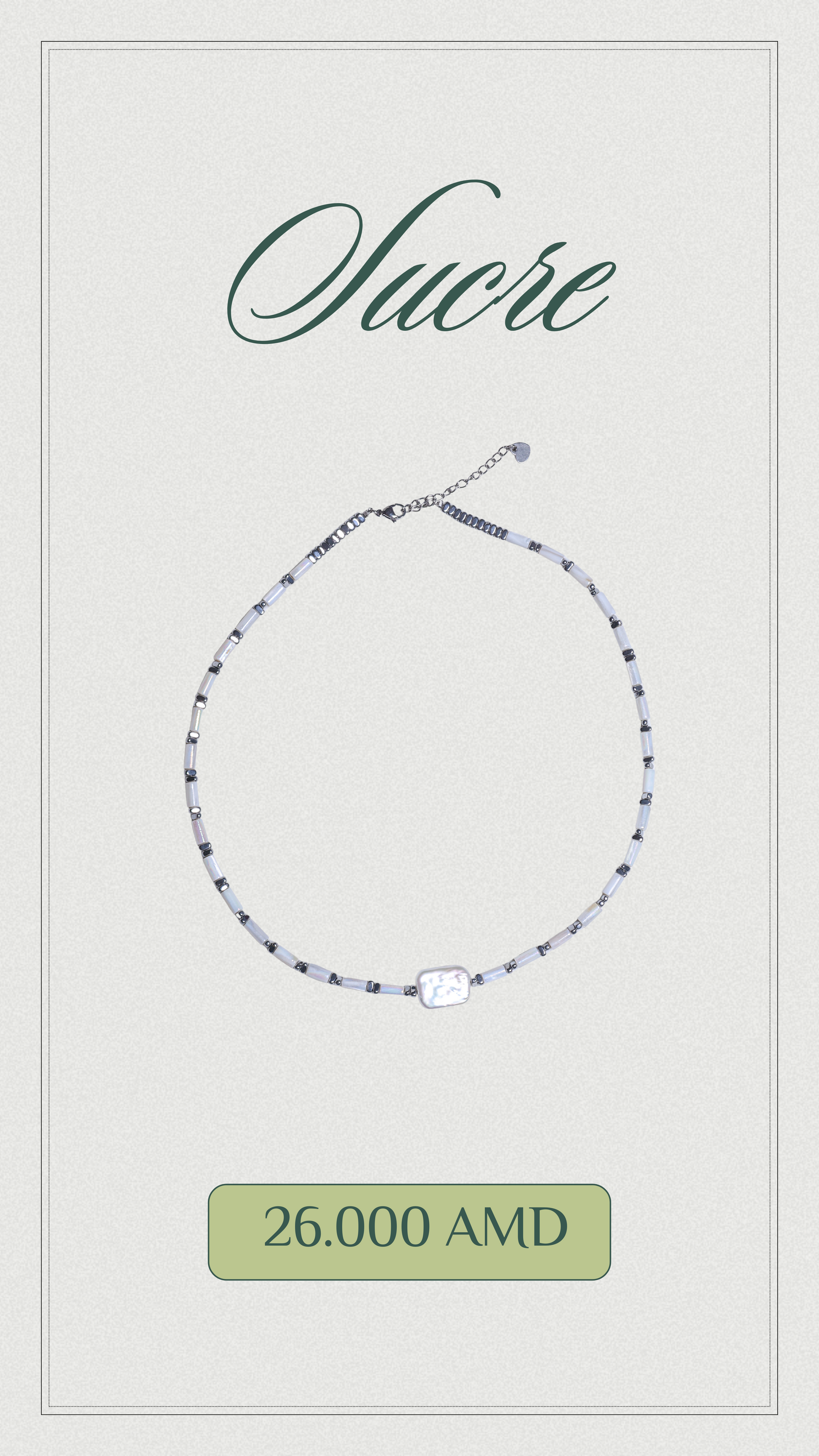 sucre necklace