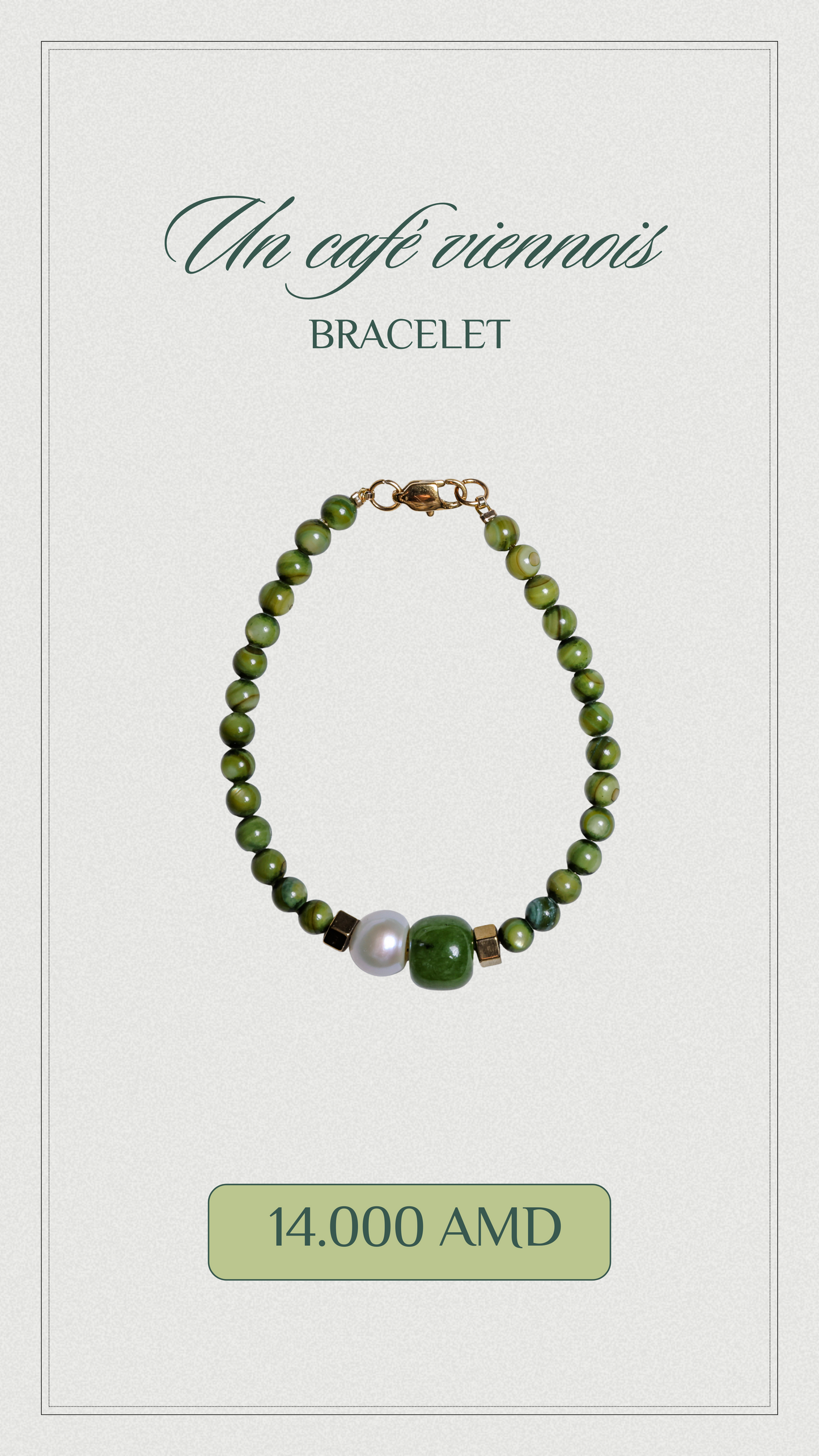 Un  café viennois bracelet