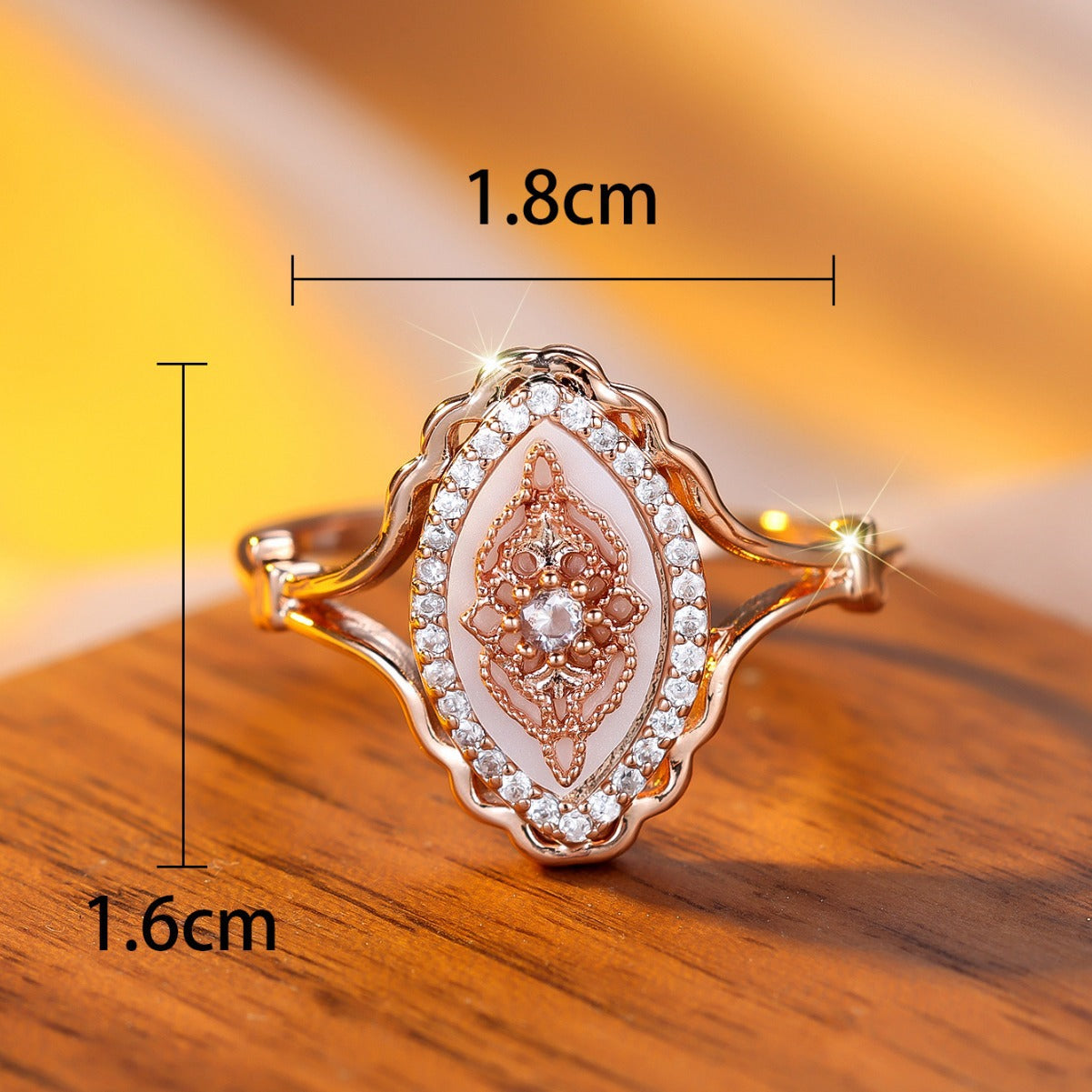 Simple Edgy Ring For Women With A Delicate Lace-like Design