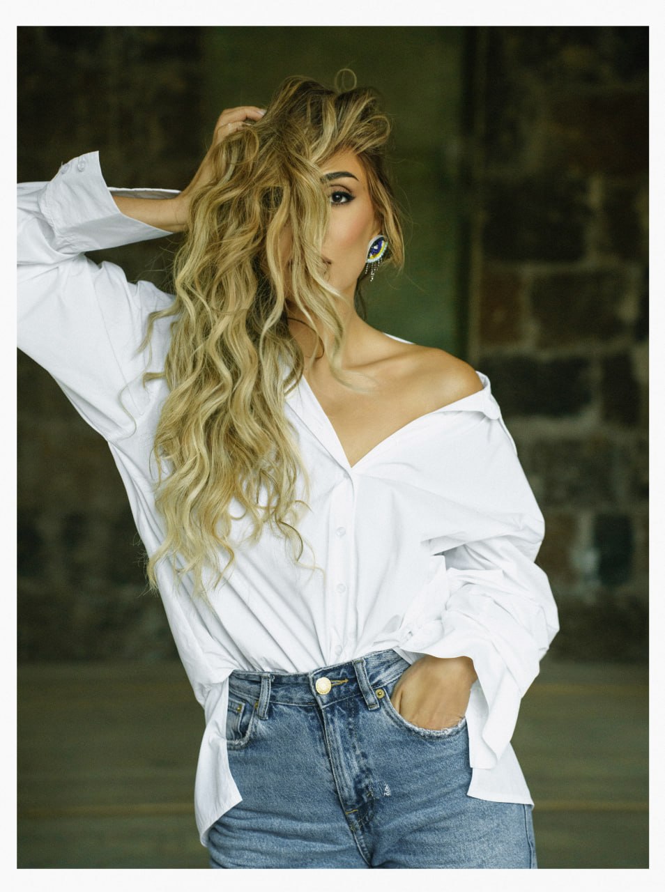 Signature White Cotton Shirt – Architectural Tailored Shirt | Armenia