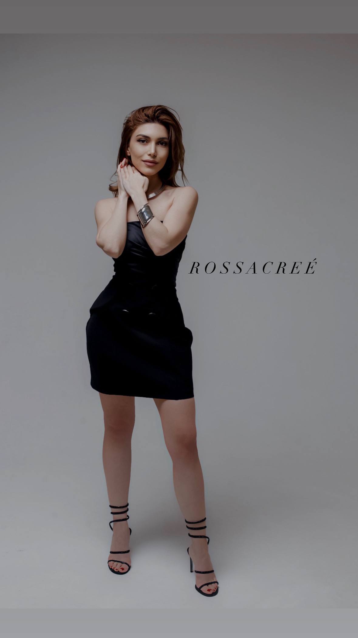 Black Strapless Mini Dress with Double-Breasted Detail | Armenia